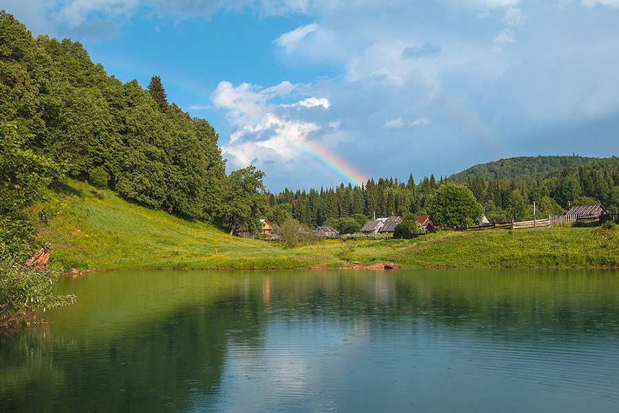 Озеро-родник Сарва, Башкирия