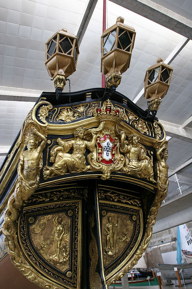 Морской музей Лиссабона, парадная барка короля Жуана VI