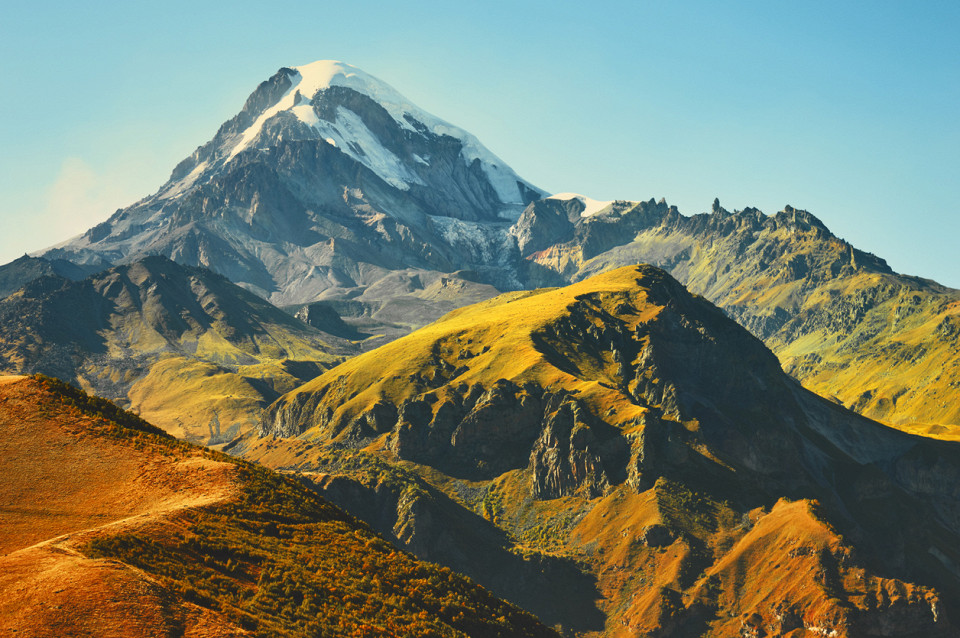 Казбек, Осетия