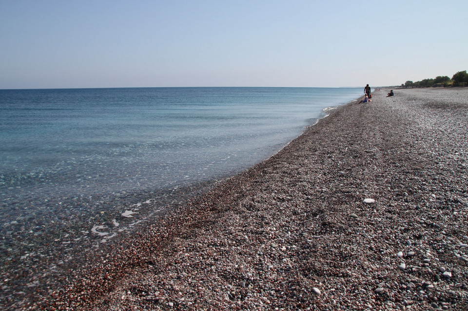 Пляж Афанду, кромка моря