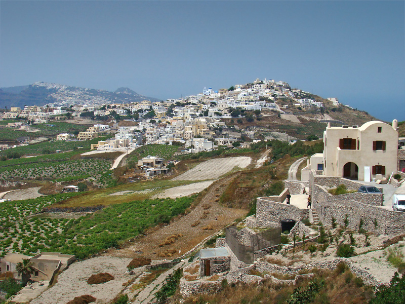 Pyrgos, Санторини