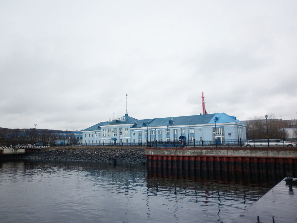 Морской вокзал в Мурманске