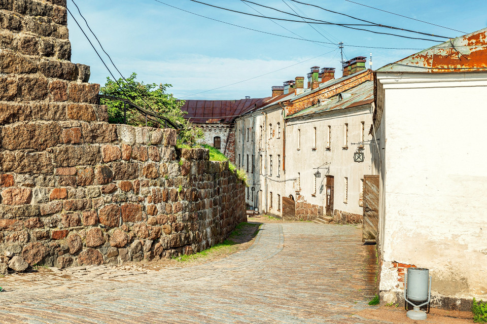 Улицы старого города в Выборге