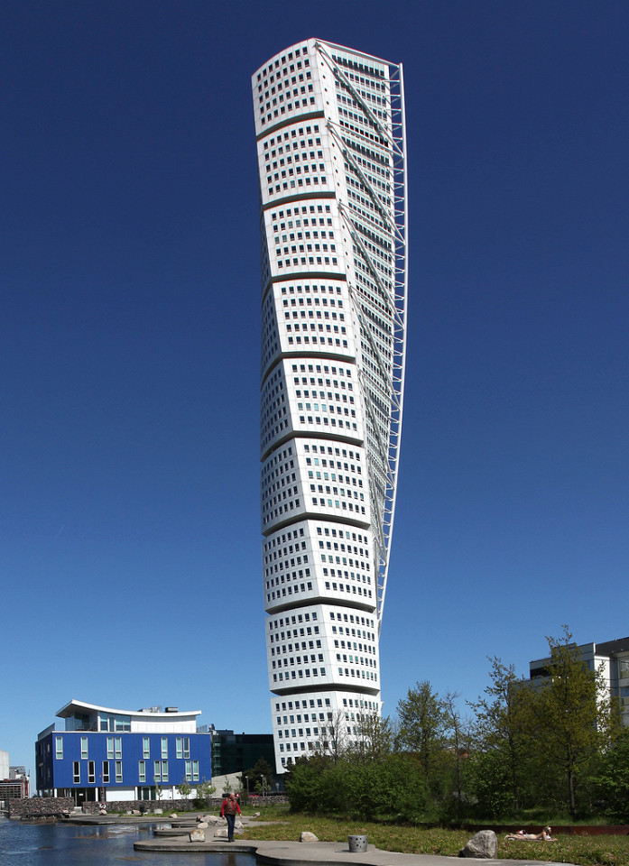 Небоскреб Turning Torso в Мальме