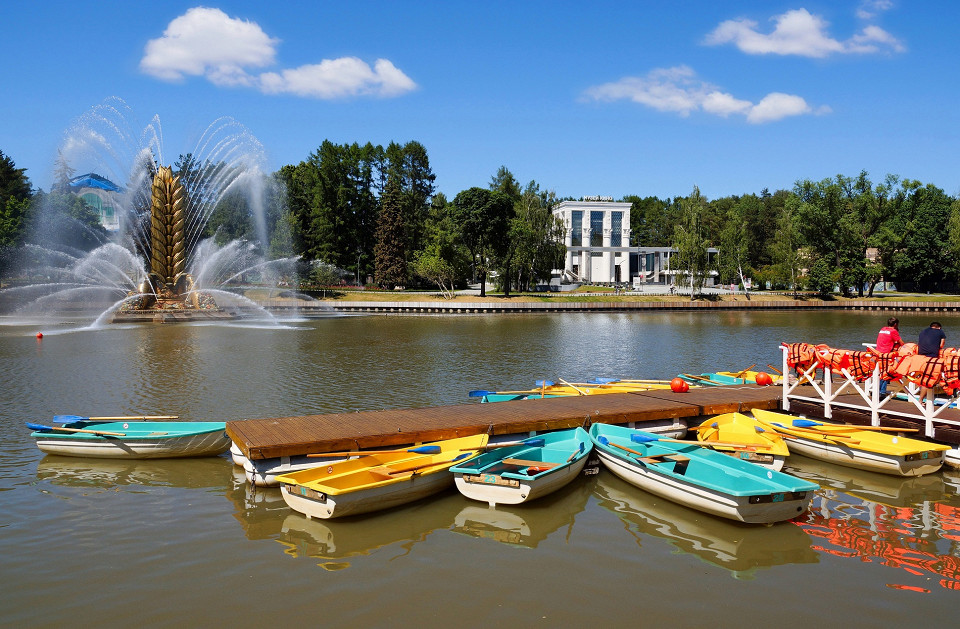 Лодочная станция, ВДНХ, Москва