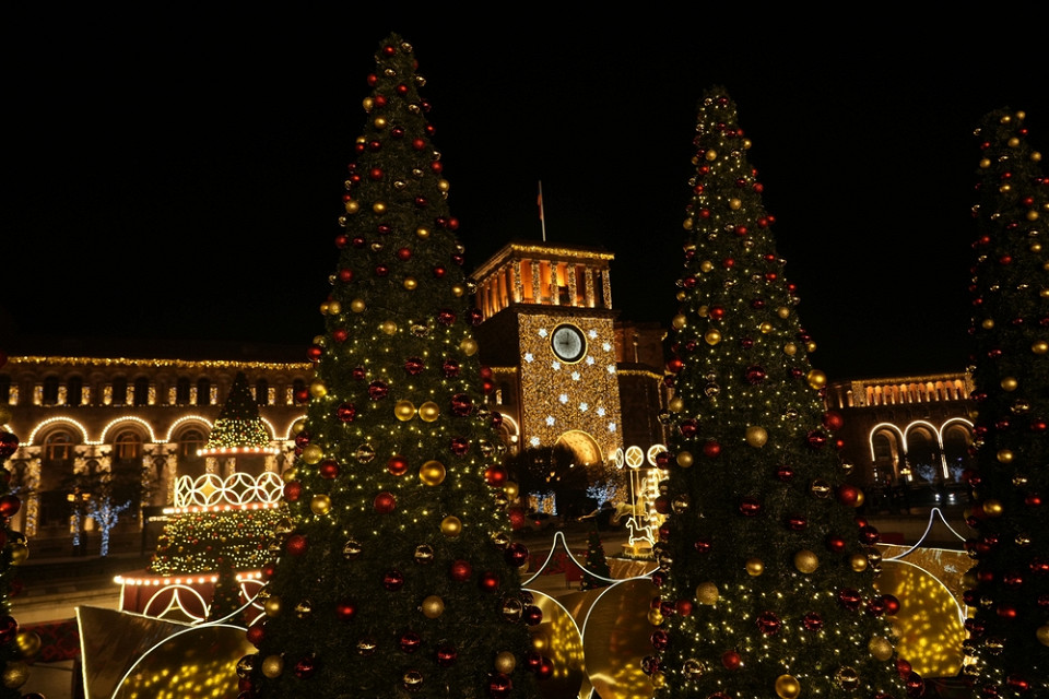 Новый год в Ереване, 1