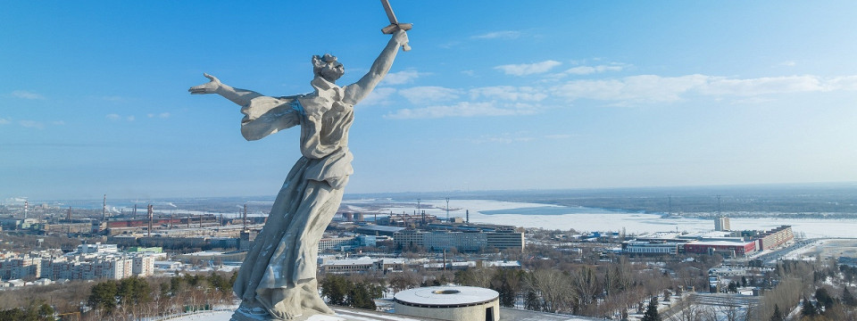 Волгоград зима