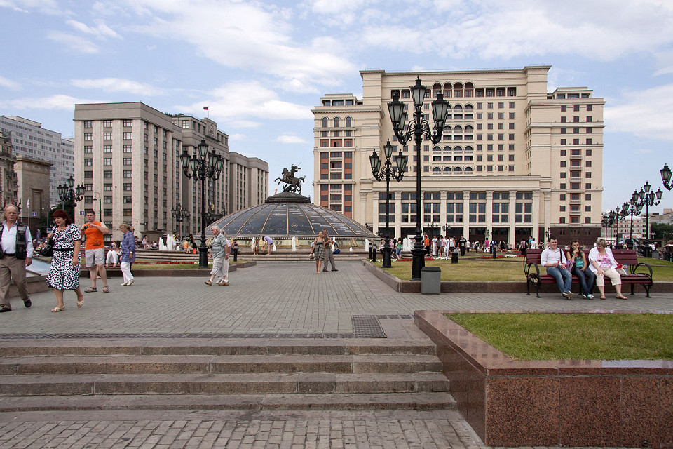 Москва, Манежная площадь