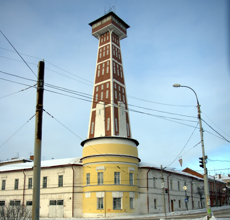 Рыбинская пожарная каланча