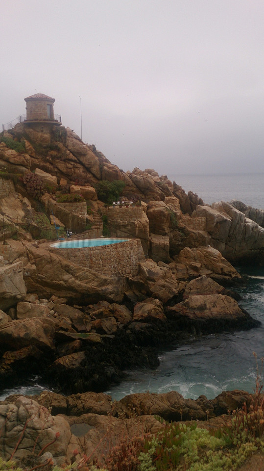 Побережье Тихого океана около города Реньяка