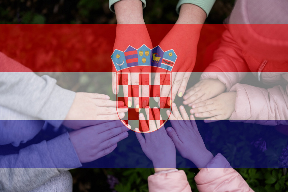 Флаг Хорватии
