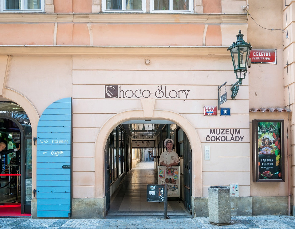 Музей шоколада Choco Story в центре Праги