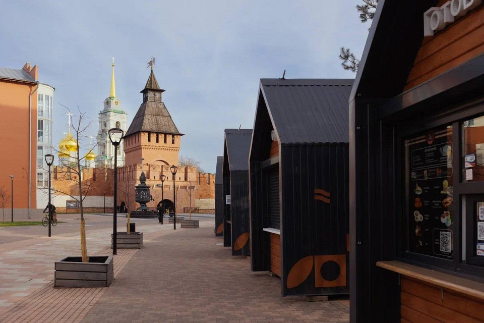 Тульский кремль и торговые ряды