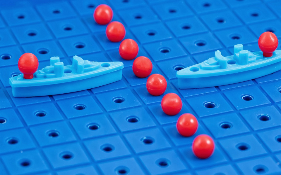 Морской бой, игра для детей