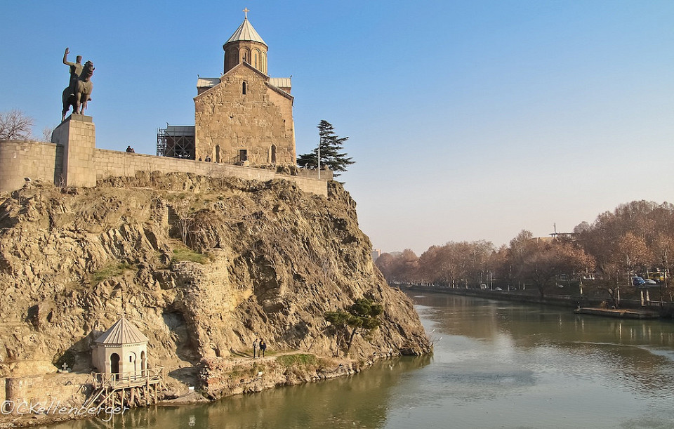 Памятник Царю Вахтангу Горгасали, Старый Тбилиси