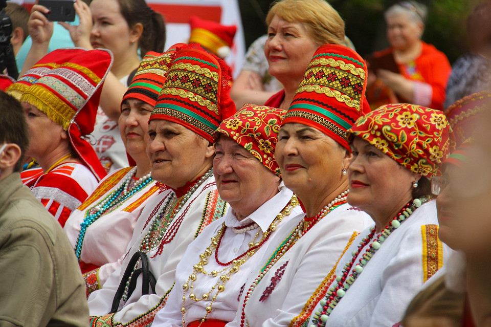 Традиционная одежда народа эрзя