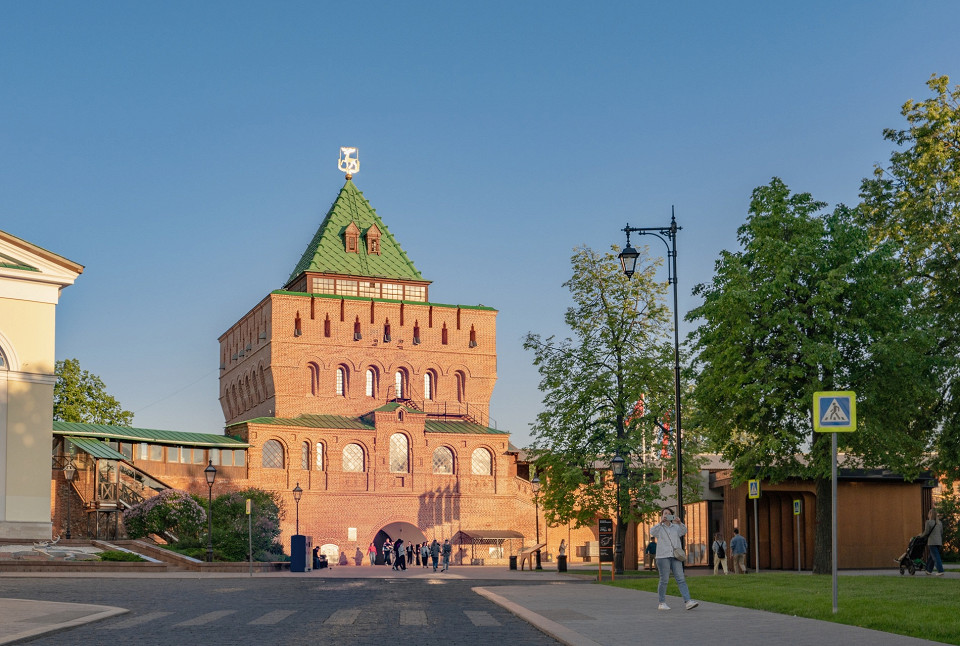 Дмитриевская башня,Кремль, Нижний Новгород