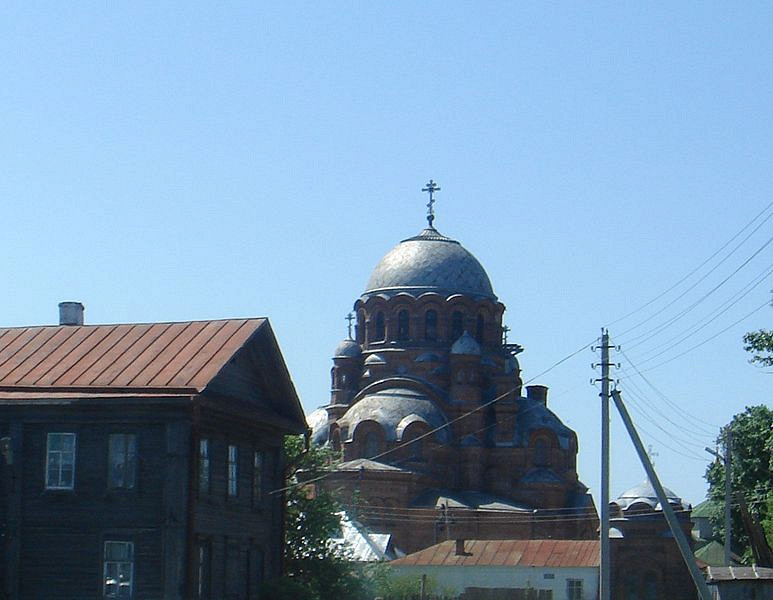 Улочка к Иоанно-Предтеченскому монастырю, Свияжск