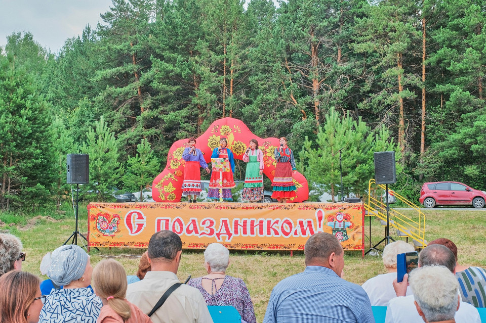 Концерт в деревне