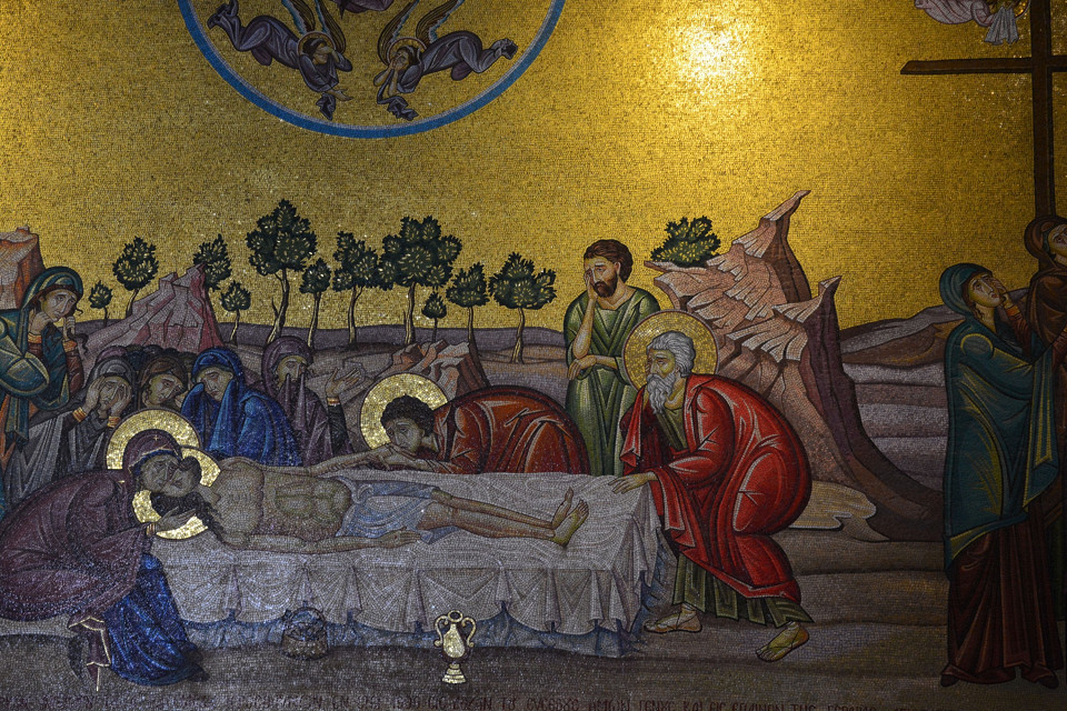 Мозаика в храме Гроба Господня, Иерусалим
