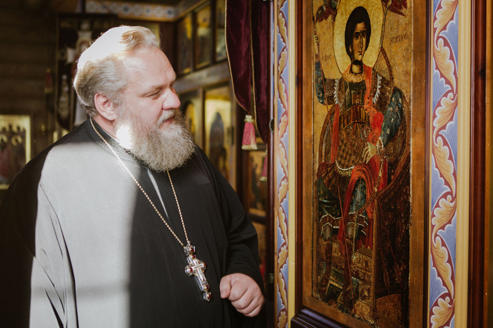 Настоятель церкви в селе Мариинск, Свердловская область