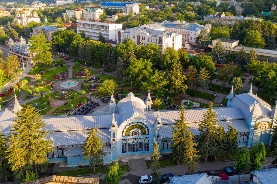Парк «Цветник» и Лермонтовская галерея