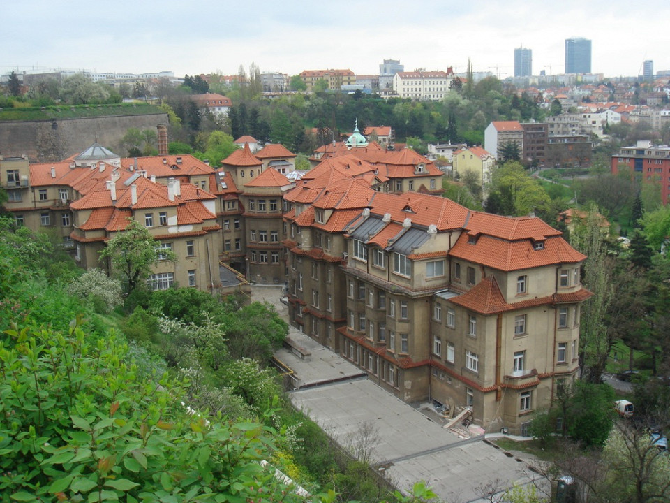 Вид на Нове Место в Праге