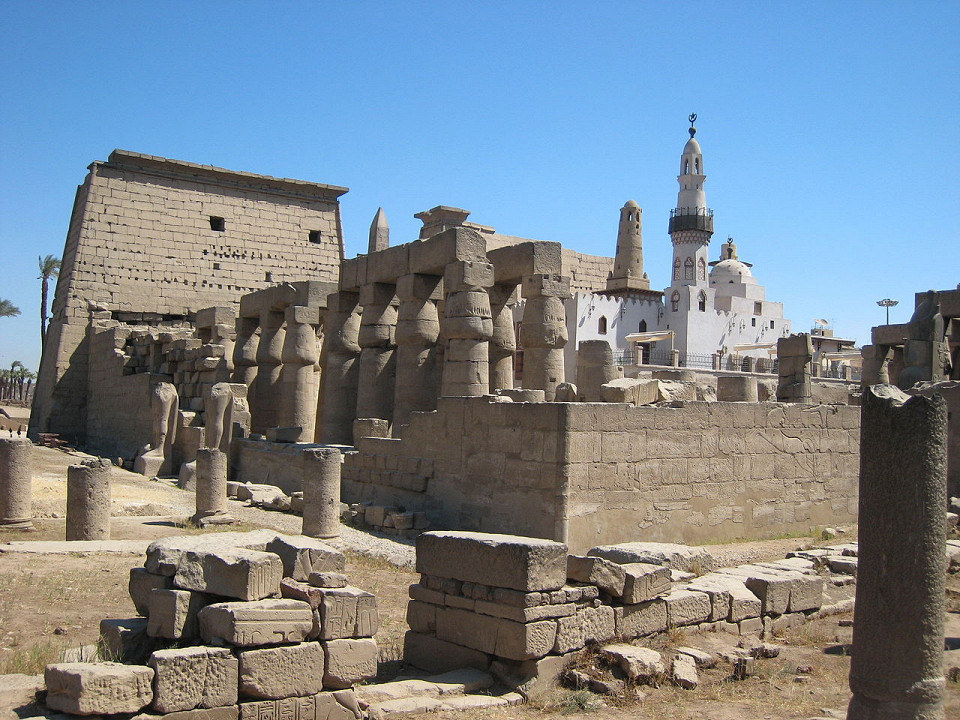 Храм Амон Ра, колонны