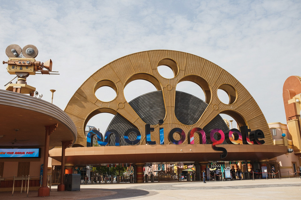 Вход в развлекательный комплекс Motiongate в Dubai Parks