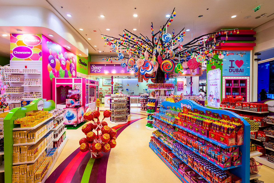 Кондитерский магазин Candylicious в Дубае