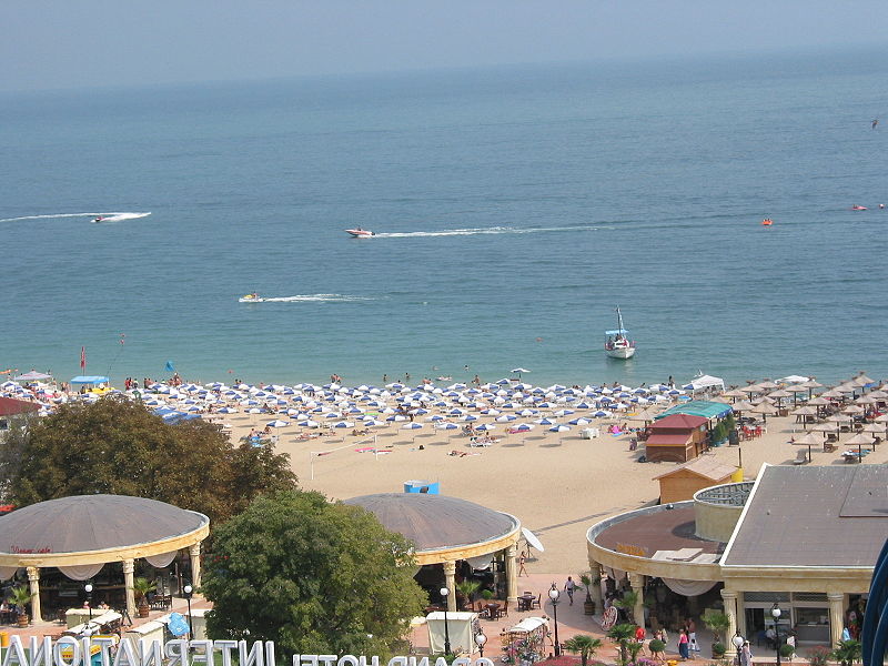 Море, пляж, Золотые Пески