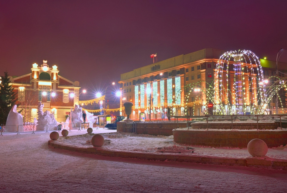  Новый год в Новосибирске