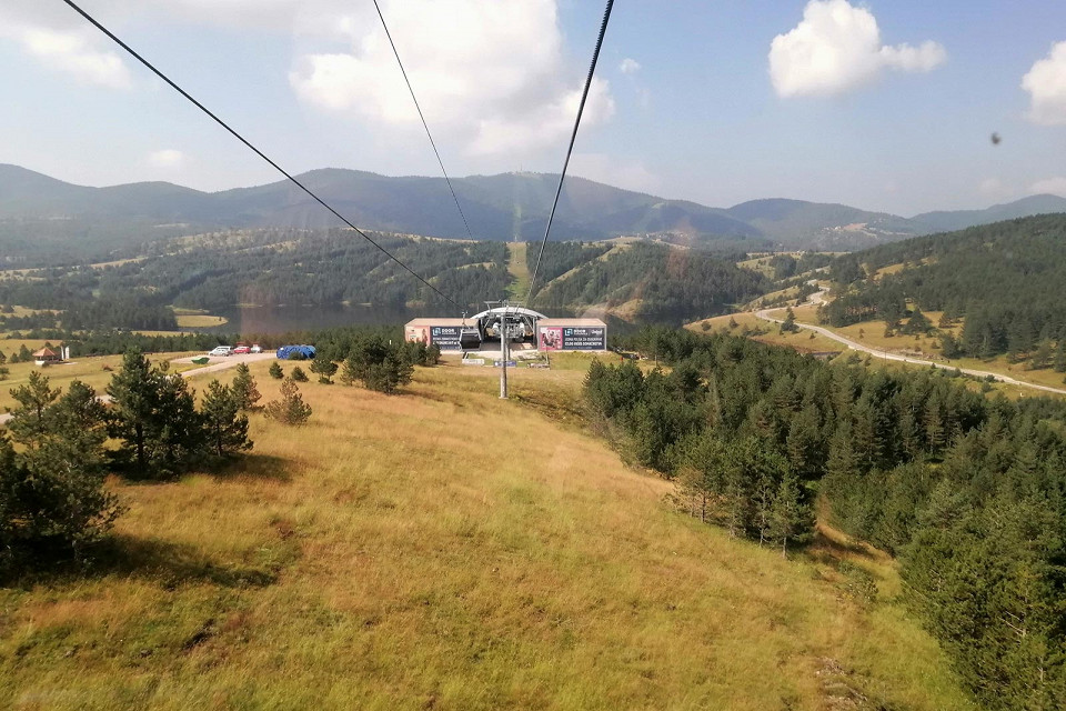 Канатная дорога на курорте Златибор