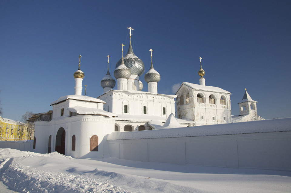 Воскресенский монастырь зимой
