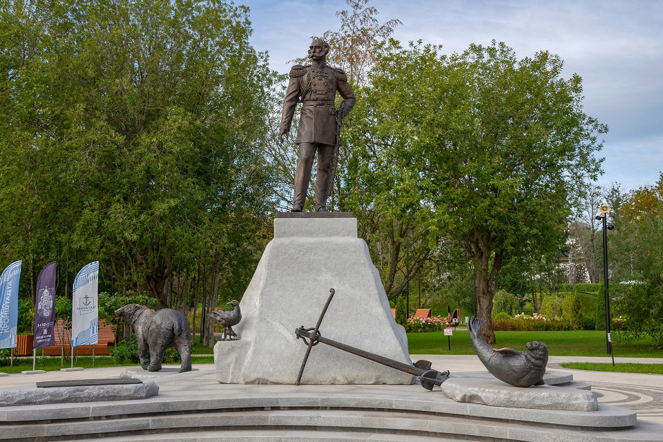 Памятник Федору Литке, Кронштадт