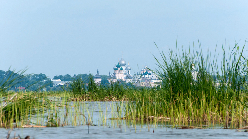 Вид на Ростовский Кремль, Ростов Великий