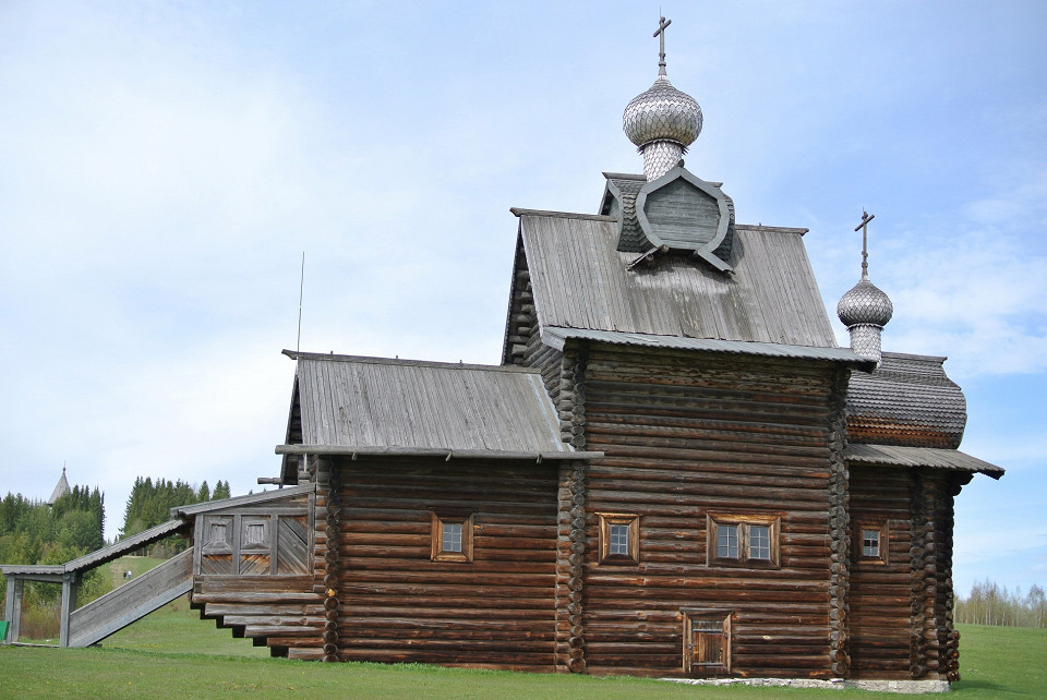 Спасо-Преображенская церковь в музее Хохловка, Пермь