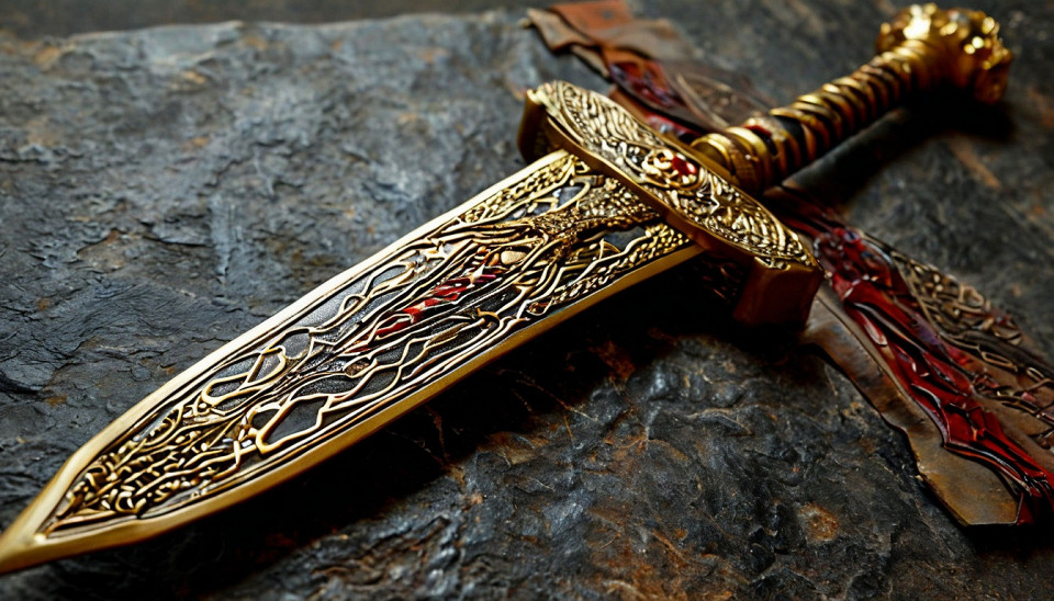 Украшенный меч