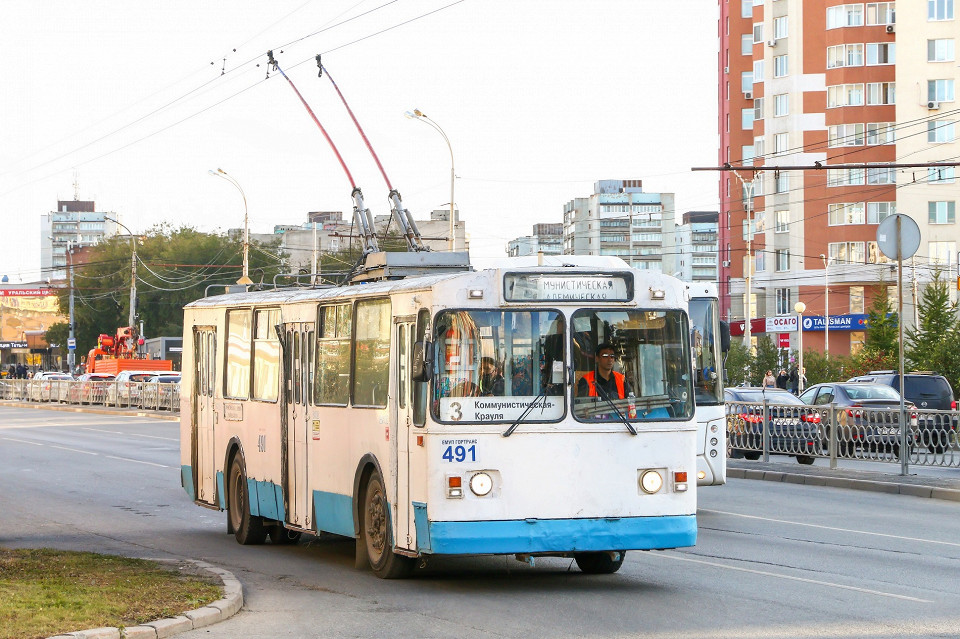 Троллейбус, Екатеринбург