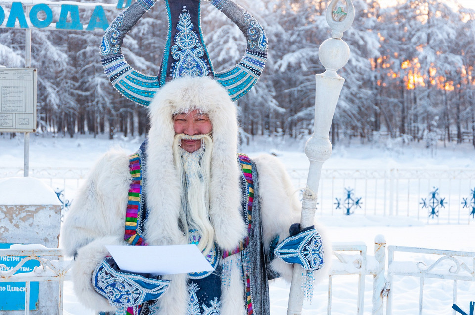 Оймякон, Республика Саха. Новый год