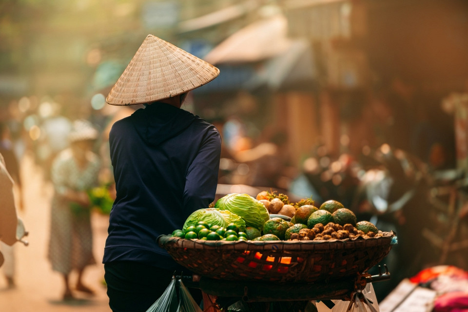 Рынок во Вьетнаме