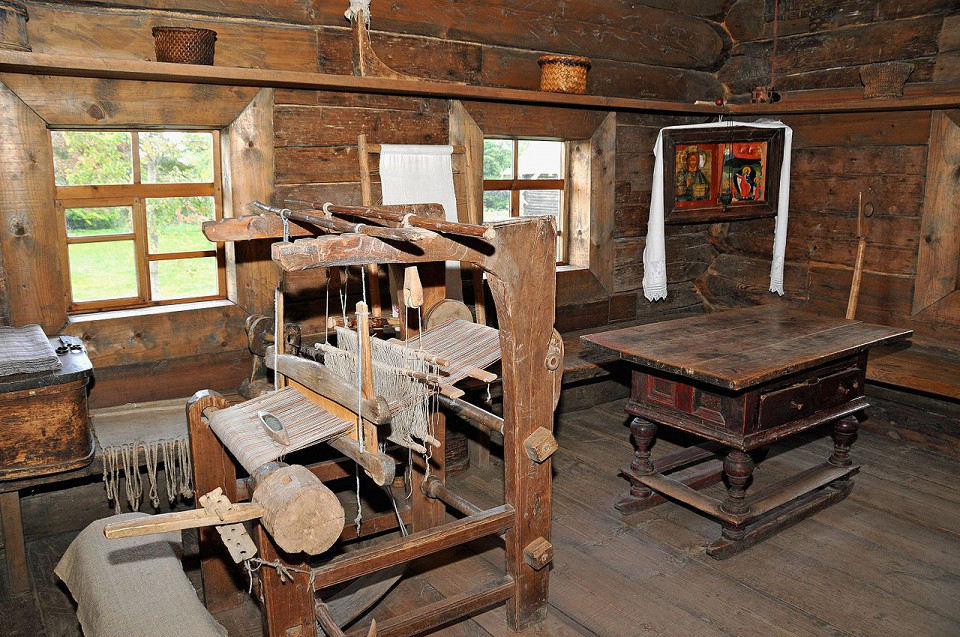Витославлицы, ткацкий станок