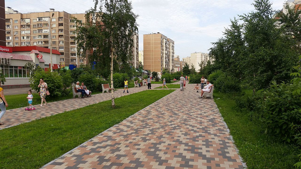Жулебинский бульвар в Москве