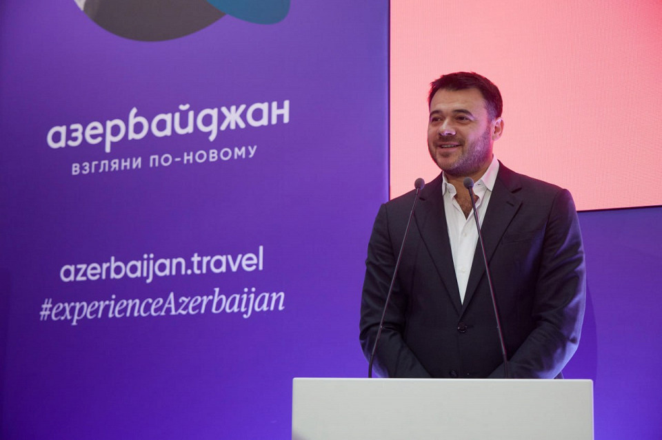 Офис по туризму Азербайджана, открытие, Москва 1
