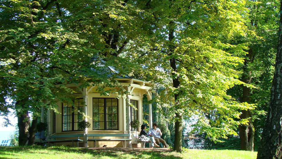 Королевский дворец Осло, дворцовый парк