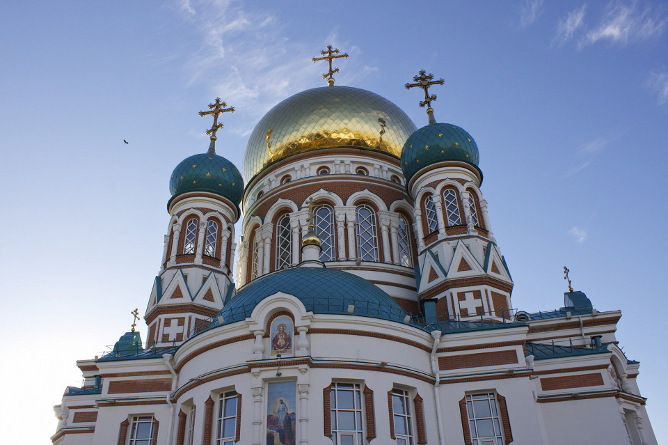 Купола, Свято-Успенский кафедральный собор, Омск