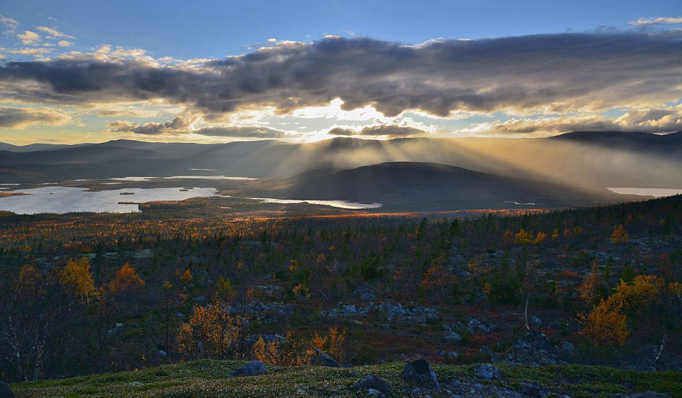 Лапландский заповедник, осень