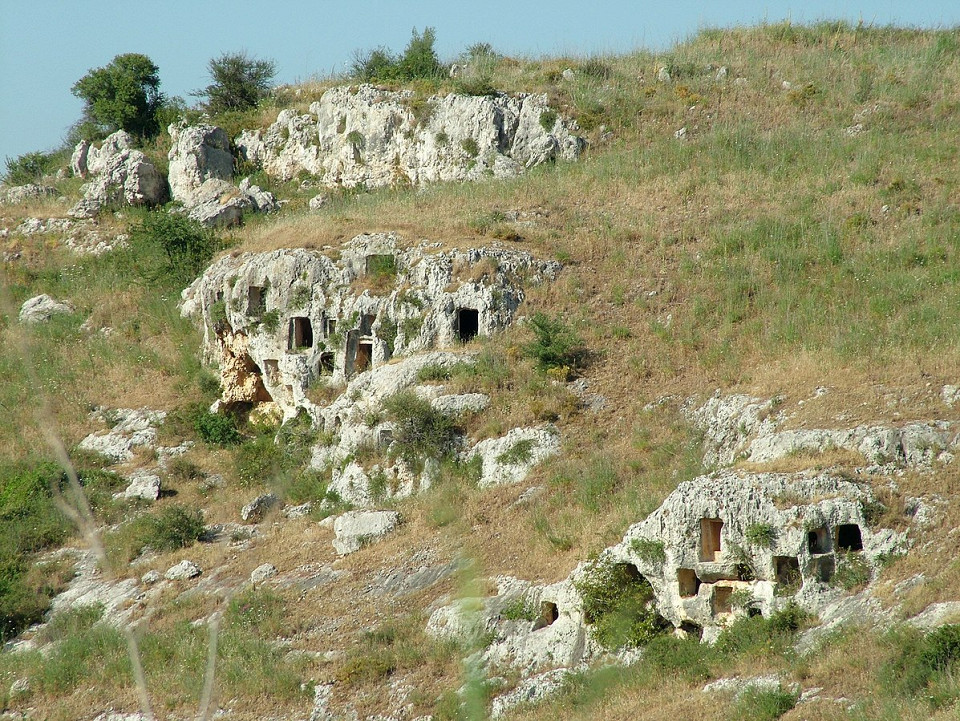  Некрополь Панталика, Сицилия, Италия
