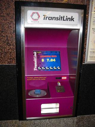 Касса TransitLink, Сингапур