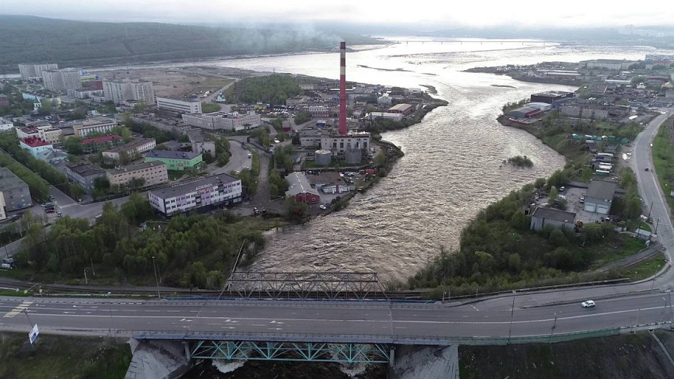 Мост через реку Кола, Мурманская область